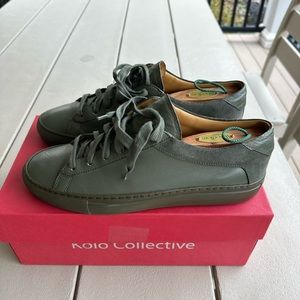 KOIO Capri Mens Sneakers Green/Olive Size 42/9.5